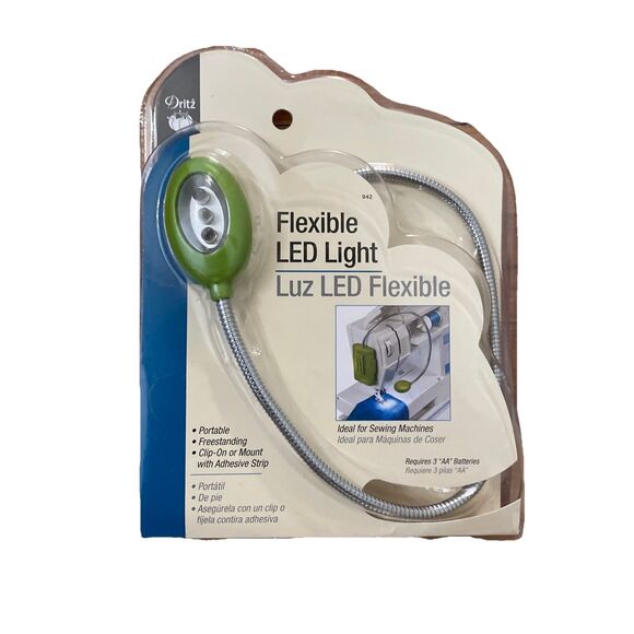 Dritz Flexible LED Light Green Portable Sewing Machines Adjustable NEW Deadstock - Picture 1 of 6